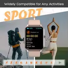 Wireless Bluetooth Black Smart Watch